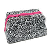 Pretty Pleats Cosmetic Case - Hot Pink