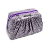 Pretty Pleats Cosmetic Case - Kazoo Purple